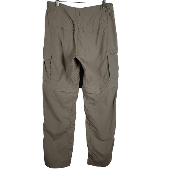 Columbia Men's Pockable Rip Sop Tan Convertible Athletic  Pants 36W/34L - Picture 2 of 6